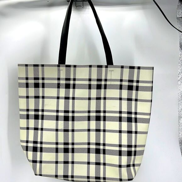Plaid tote bag  - Picture 1 of 9